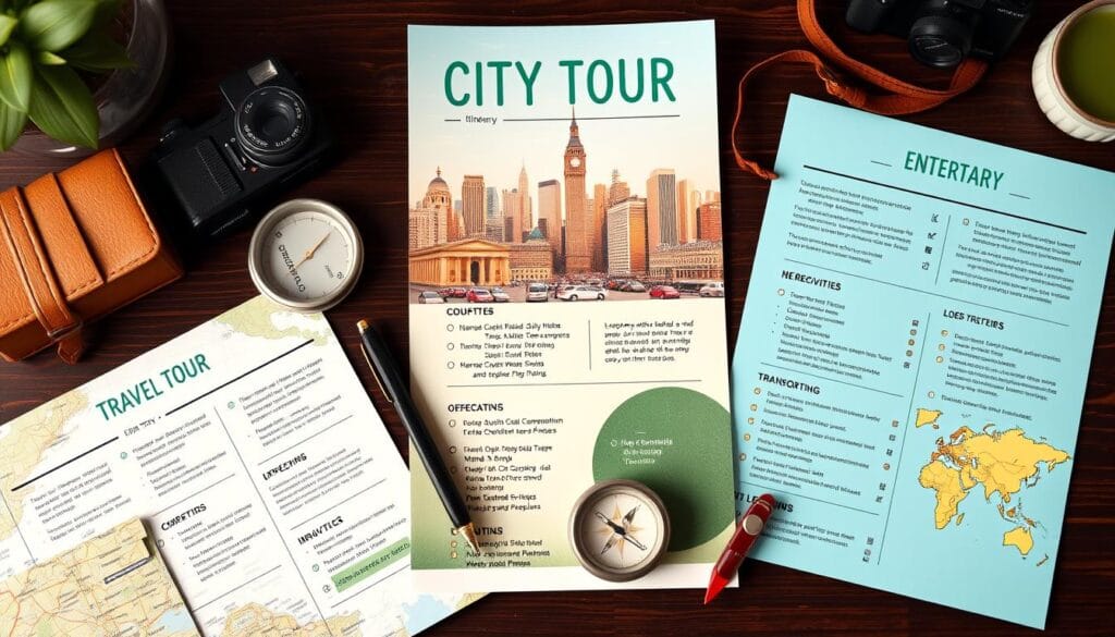 City Tour Itinerary Template Optimization City Tour Itinerary Template Optimization