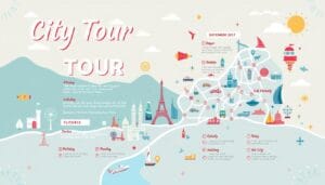 city tour itinerary template