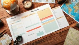 easy trip planning template